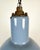 Mid-Century Modern Vintage Blue Cast Iron Ceiling Lamp, 1950s For Sale - Image 3 of 14