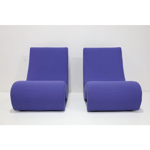Purple Verner Panton Amoebe Chair by Vitra For Sale - Image 8 of 10