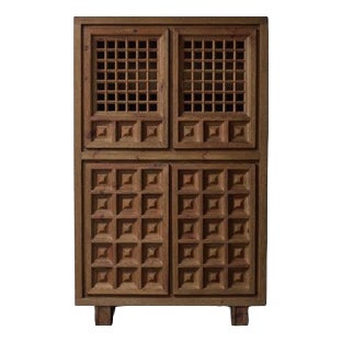 Brutalist Cabinet by Biosca, Spain, 1960s For Sale