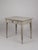 Swedish Gustavian Style 1850s Painted Desk with Single Drawer and Tapered Legs For Sale - Image 11 of 12