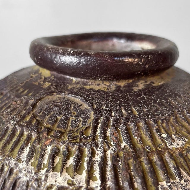 Meiji Tokoname (常滑) Tsubo Jar, Japan For Sale - Image 9 of 18