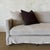 Rudin Slipcovered Sofa - Flax For Sale - Image 4 of 8