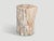 Contemporary Andrianna Shamaris Coral Toned Ancient Petrified Wood Side Table For Sale - Image 3 of 5