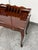 Wood Bombay Company Secretary Writing Desk For Sale - Image 7 of 12