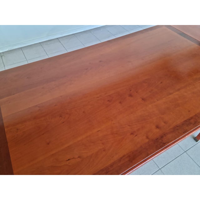 Mid-Century Modern Scandinavian Extra Large Extendable Dining Table For Sale - Image 11 of 13