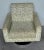 Mid 20th Century Pair of Mid 20th Century Mid-Century Modern Swivel Lounge Chairs — Chromed Pedestal Base For Sale - Image 5 of 11