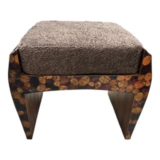 1990s French Organic Modern Bench by R & Y Augousti For Sale