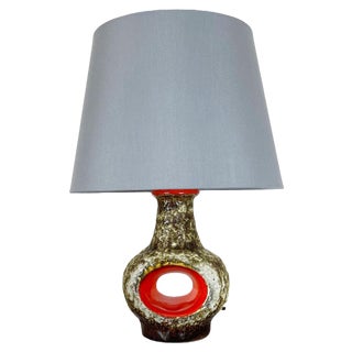 Fat Lava Ceramic Pottery Table Light from Dümler and Breiden, Germany, 1960s For Sale