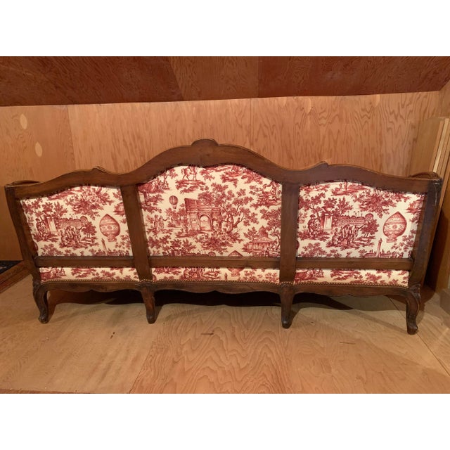 Mid 19th Century Louis XV Style French Sofa For Sale - Image 4 of 4