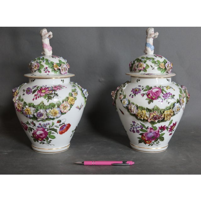 Porcelain Covered Pots from Samson, 1890s, Set of 2 For Sale - Image 14 of 14