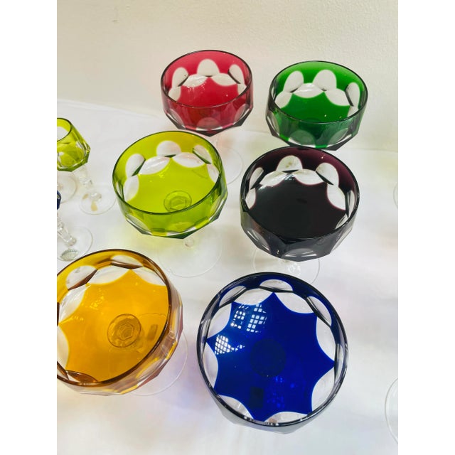 1960s Lead Crystal Glasses from Nachtmann, 1960s, Set of 18 For Sale - Image 5 of 13