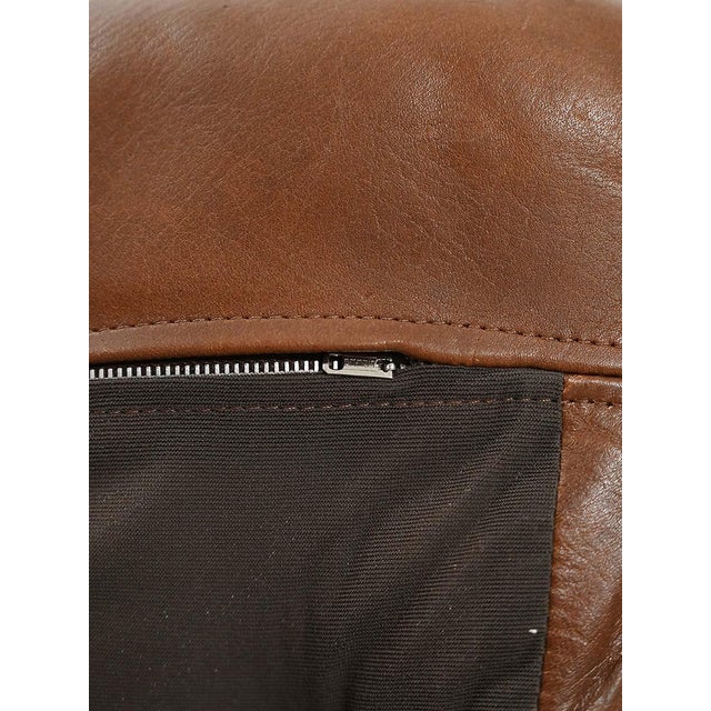 Danish Armchairs in Brown Leather from JM Birking, 1960s, Set of 2 For Sale - Image 11 of 16