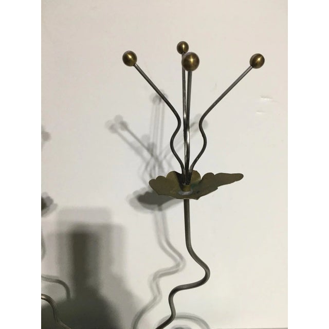 Contemporary Pair of 1990s Artist Designed Candlesticks- a Pair For Sale - Image 3 of 8