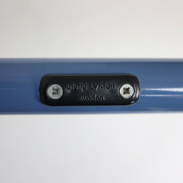 Blue Bumling Table Lamp by Anders Pehrson for Ateljé Lyktan, Sweden, 1968 For Sale - Image 8 of 10