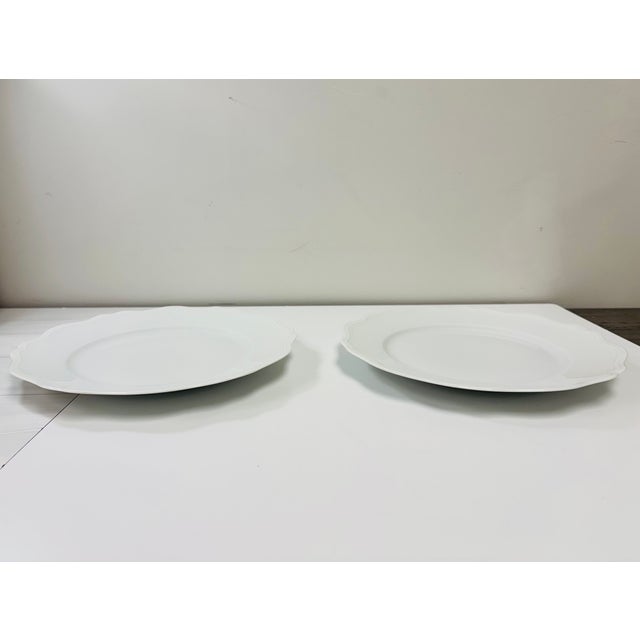 2010s Raynaud Limoges 'Argent' Dinnerware: 2 Dinner Plates, 2 Salad Plates and 2 Soup Bowls - 6 Pieces For Sale - Image 5 of 12