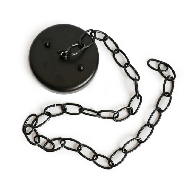 Tan Rattan Sun Ray Pendant Light Small For Sale - Image 8 of 12