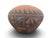 Red Acoma Pueblo Native American Geometric Pottery Seed Jar Pot Signed For Sale - Image 8 of 9