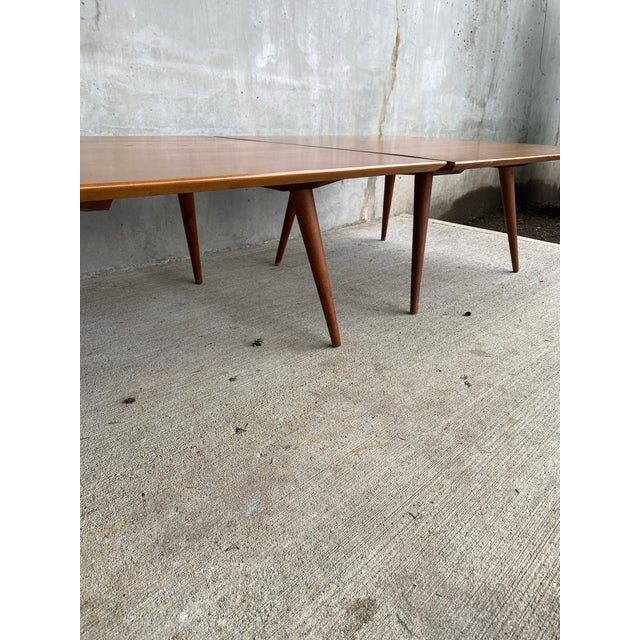 Paul McCobb Planner Group Maple Low Table With Modular Drawer Top For Sale - Image 9 of 12