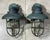 Vintage Maritime Solid Copper & Brass Sconces Size 14” High X 9” Wide X 10” Deep For Sale - Image 4 of 17