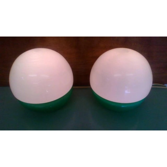 Vintage Czech Table Lamps from Kamenicky Šenov, 1970s, Set of 2 For Sale - Image 4 of 9