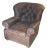Restoration Hardware Leather Buster Chair For Sale