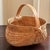 Small Vintage Splint Oak Buttocks Basket For Sale In Baltimore - Image 6 of 11