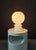 Vintage Glass Table Lamp by Herbert Proft for Glashütte Limburg, Germany, 1970s For Sale - Image 7 of 9