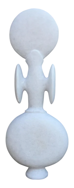 Hand Carved Marble Sculpture by Tom Von Kaenel