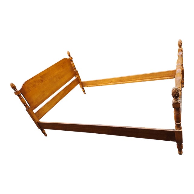 Vintage Full Pineapple Bed Frame Chairish
