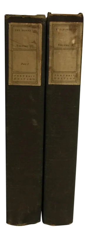The Works of Henry Fielding 1903 Two Volumes