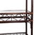Vintage Rattan Bamboo Etagere With Glass Shelves, Coastal Palm Beach Regency, 74" For Sale In San Francisco - Image 6 of 13