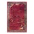 Extraordinary Display of the Chinese-Ness in a Red-Raspebery Background Color Antique Art Deco Rug For Sale