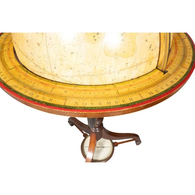 Wood George III Celestial Floor Globe by J&w Cary For Sale - Image 7 of 12