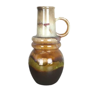 Large Vintage Vienna Fat Lava Vase from Scheurich, 1970s