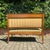 2-Seater Walnut Bench For Sale - Image 10 of 12