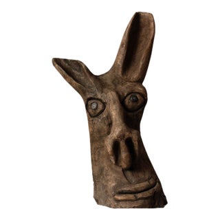 19th Century French Oak Sculpture For Sale