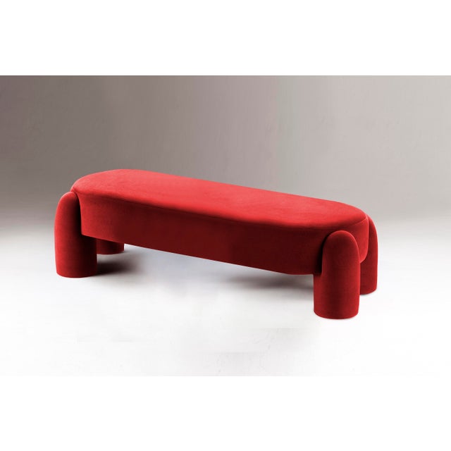 Marlon Bench by Dooq Details For Sale - Image 6 of 12