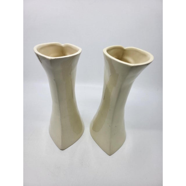 Vintage French Anthropomorphic Vases by Gabrielle Mackiewicz, 1970, Set of 2 For Sale - Image 4 of 8
