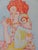 Bona de MANDIARGUES Grape Eater, Wine Drinker Original lithograph on vellum Signed in pencil Numbered / 90 exp 40 x 30 cm...