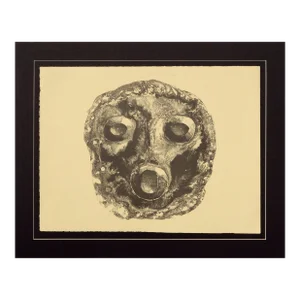"Mask 1" Collotype by Patricia A. Pearce