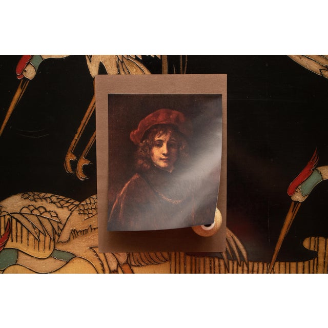 1900 - 1909 1905 After Rembrandt "Titus in a Red Cap and Gold Chain", First Edition Full-Color Print by M. Menpes For Sale - Image 5 of 6