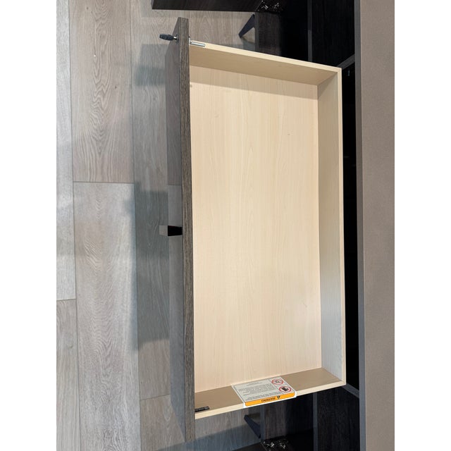 Alf Italia Montecarlo Credenza | Koto Grey High Gloss | Made in Italy | 2019 For Sale - Image 9 of 9