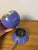 Purple Purple Globe Lamp for Table by Abo Randers For Sale - Image 8 of 11