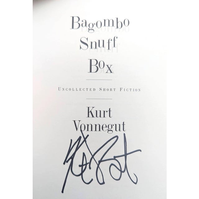 1990s Autographed First Edition of Magombo Snuff Box by Kurt Vonnegut For Sale - Image 12 of 13