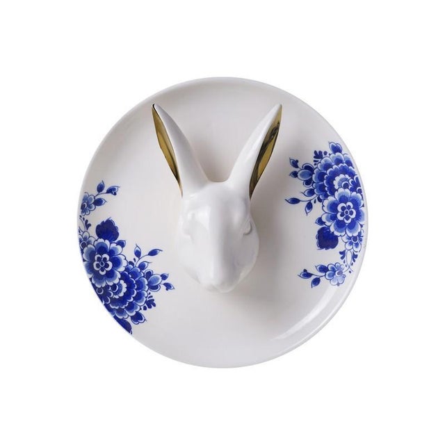Delfts Blue 3D Animal Figures Wall Plates from Heinen Delfts Blauw, 2026, Set of 3 For Sale - Image 4 of 6