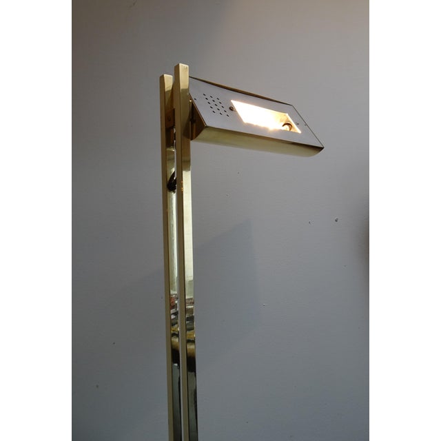 Vintage Brass Floor Lamp, 1980s For Sale - Image 11 of 18