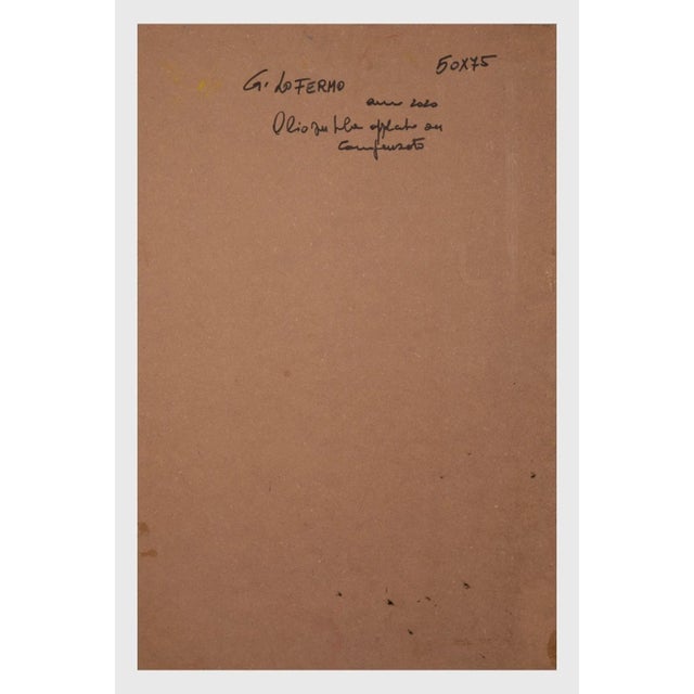 Giorgio Lo Fermo - Abstract Composition - Original Oil Paint - 2020 For Sale - Image 3 of 4