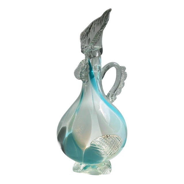 Mid-Century Murano Glass Chicken Vase, 1970s For Sale