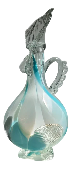 Mid-Century Murano Glass Chicken Vase, 1970s