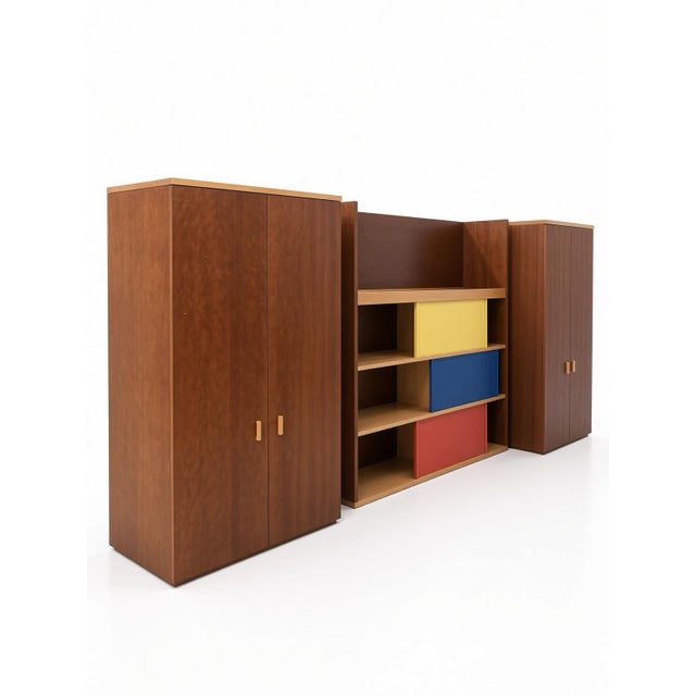 Poliform Wall System – Custom Modular Wall Unit (2006), Attributed For Sale In New York - Image 6 of 12